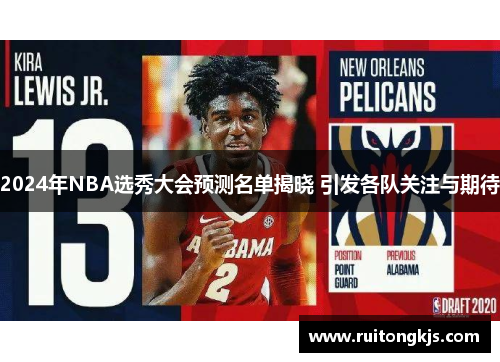 2024年NBA选秀大会预测名单揭晓 引发各队关注与期待